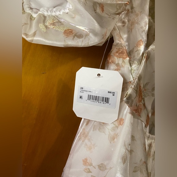 NWT-Altar’d State Penny Floral Babydoll top - Picture 5 of 12